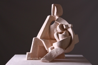 Sculpture cubiste Grand-Père